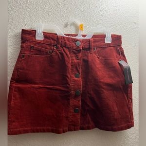 No Boundaries Corduroy Skirt